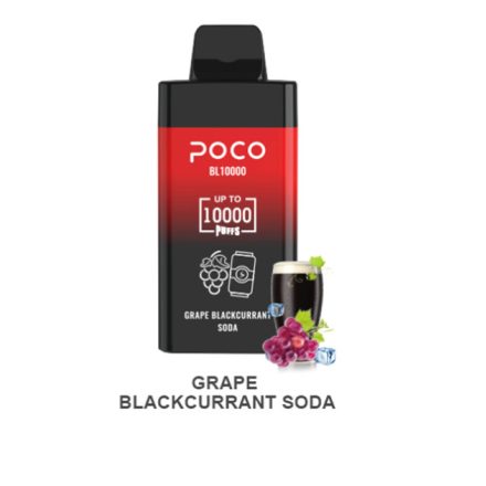 POCO Grape Blackcurrant Soda BL10000 5%